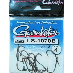 Carlig Gamakatsu Carlige Pescuit Bucatica LS-1070B 13buc pentru pescuit - Fisela