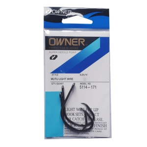 Carlig Owner Carlige Somn Cioc de Papagal Mutu Light Wire 5114 pentru pescuit - Fisela
