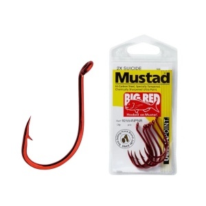 Carlig Mustad Carlige Somn 92554 NPNR Ultra Point Red pentru pescuit - Fisela