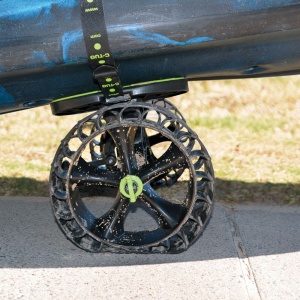 Carucior Caiac Railblaza C-TUG SandTrakz Negru Verde