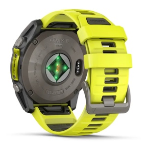 Ceas Garmin Fenix 8 Solar Sapphire Yellow Graphite 51mm EMEA