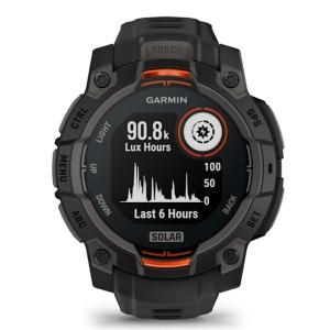 Ceas Garmin Instinct 3 Solar 45mm Black