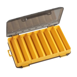 Vobler Cutie Voblere Dubla 15 Compartimente 27.5x18.5x4.8cm pentru pescuit la rapitori - Fisela