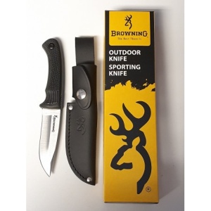 Cutit Browning Prohunter Rubber Black Lama 10cm - echipament pentru vanatoare - Fisela