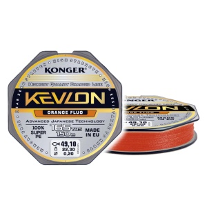 Fir Textil Konger Kevlon X4 Orange 150m