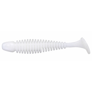 Gunki Tipsy Shad SXL Pure White 7.6cm 6buc