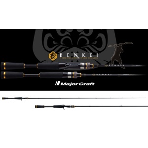 Lanseta Major Craft Benkei BIC-69MH R Fast Baitcast 2.05m 7-28g pentru pescuit - Fisela