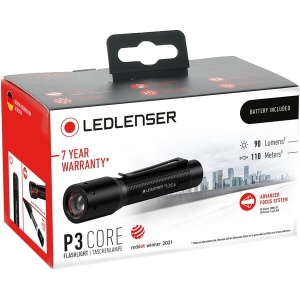 Lanterna Led Lenser P3R Black Box 200Lumeni - ambalaj