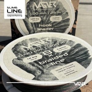 Leader Somn Vagner Hook Camo Multicolor 25m - echipament pentru pescuit - Fisela