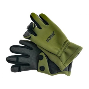 Manusi Neopren Jaxon Green Finger Cut