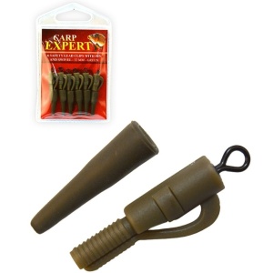 Montura Plumb Pierdut Lead Clips cu Vartej si Pin Siguranta 6buc