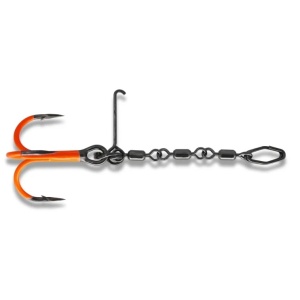 Montura Swimbait VMC Pike Chain UV Orange