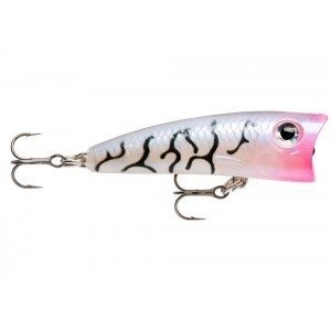 Popper Rapala Ultra Light Pop Glass Pearl Tiger UV 4cm 3g