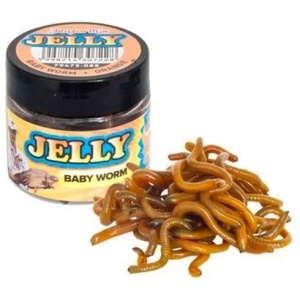 Rame Artificiale Benzar Baby Worm Orange 20buc