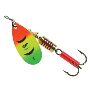 Rotativa Mepps Aglia Fluo Tiger Made in France