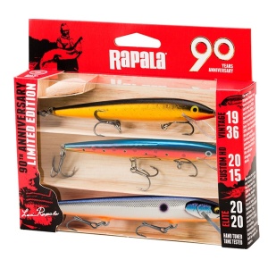 Set Aniversar Rapala 90 de ani 3 Voblere Floater