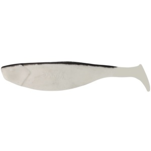 Shad Manns WBB Alb Spate Negru 10cm 3buc