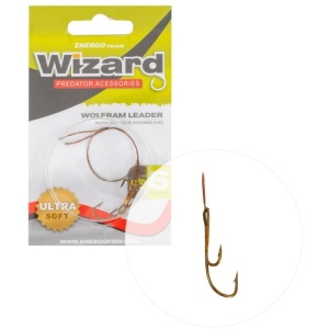 Strune Stiuca Wizard Wolfram Carlig Dublu 9kg 2buc