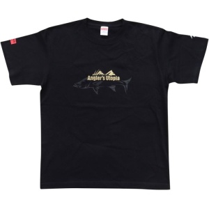 Tricou Bumbac Pescar Apia Lock On The Top Seabass Black