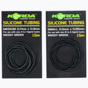 Tub SIlicon Monturi Crap Korda Weedy Green 1.5m - echipament pentru pescuit - Fisela
