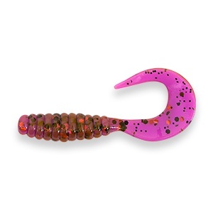 Twister Biban Manns Rosu Glitter 2.5cm 30buc
