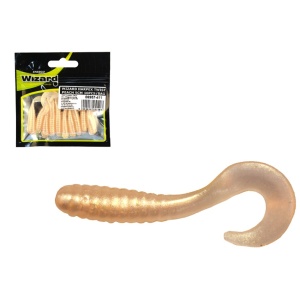 Twister Biban Wizard Harpex Peach 5cm 10buc