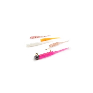 Vierme Biban Mustad Aji Micro Bachi UVCP 5cm 16buc - echipament pentru pescuit - Fisela