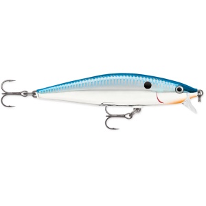 Vobler Avat Rapala Flat Rap Silver Blue SB 8cm 7g