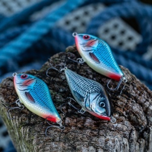Vobler Salmo Vobler Slider SD10F GT Green Tiger 10cm 36g pentru pescuit la rapitori - Fisela