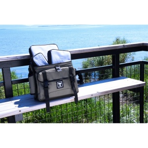 Borseta Accesorii Jackall White Black S 75x110x35mm - echipament pentru pescuit - Fisela