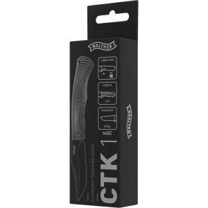 Briceag Walther CTK1 Lama 78mm - echipament pentru pescuit - Fisela