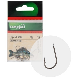 Carlige Crap Kamasaki Cu Paleta Black Nickel P807BN