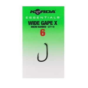 Carlige Korda Essentials Wide Gape X Barbed 10buc - Img 6