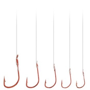 Carlige Legate pentru Caras Kamasaki Red 10buc - Img 2
