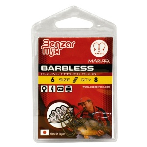 Carlig Carlige Method Benzar Round Barbless pentru pescuit - Fisela