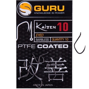 Carlig Guru Carlige Method Kaizen Barbless pentru pescuit - Fisela