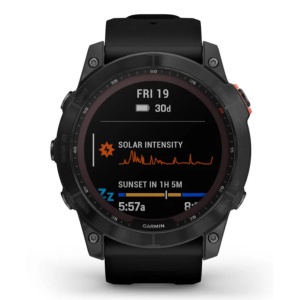 Ceas Garmin Fenix 7X Solar Slate Gray Bleck 51mm