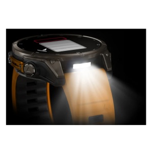 Ceas Garmin Fenix 8 AMOLED Sapphire Spark Orange 47mm