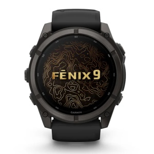 Ceas Garmin Fenix 9 Pro Amoled Titanium Carbon Gray 51mm - Img 2