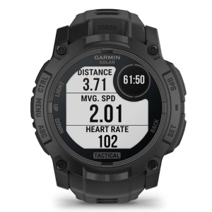 Ceas Garmin Instinct 3 Sonar 50mm Tactical Edition Black - echipament pentru pescuit - Fisela