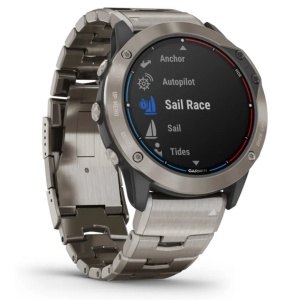 Ceas Garmin Quatix 6x Solar 51mm Titanium - Fisela