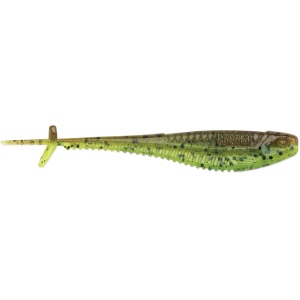 Crushcity Mooch Minnow Green Pumpkin Chartreuse Pepper 9cm 6buc