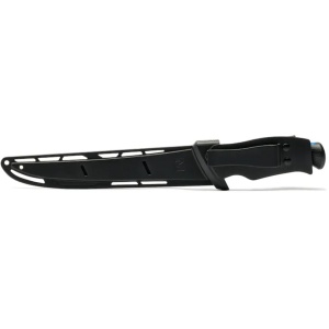 Cutit de Filetat Mustad Lama Teflonata 20.3cm cu Teaca - echipament pentru pescuit - Fisela