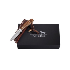 Cutit Vanatoare Parforce Damasc Gavilan Lama 91mm - echipament pentru vanatoare - Fisela