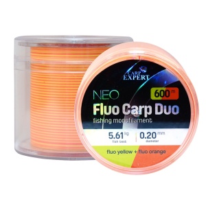 Fir Crap CXP Neo Fluo Carp Duo Yellow-Orange 600m