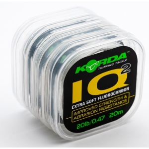 Fir Fluorocarbon Korda IQ2 Extra Soft Hooklink, 20m