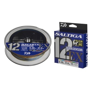 Fir Textil Daiwa Saltiga 12-Braid Multicolor 300m