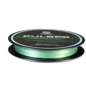 Fir Textil Feeder Guru Pulse 9 Braid Verde Inchis 150m - Img 2