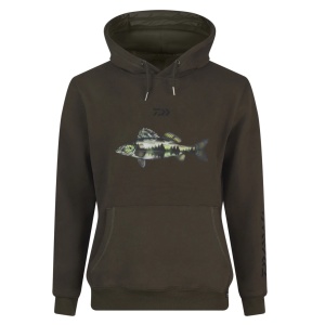 Hanorac Pescuit Daiwa D-Vec Hoodie Zander Dark Olive