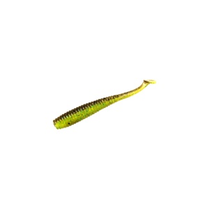 Jackall iShad Tail Green Pumpkin Chartreuse 7cm 6buc